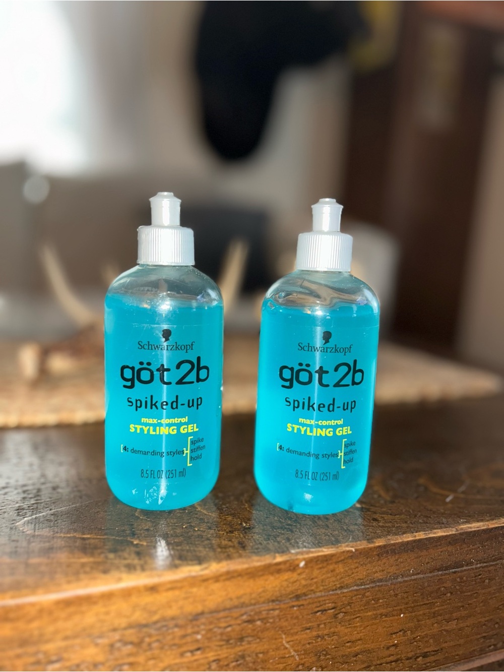 Got 2b Spiked Up Styling Gel 8.81 oz Lot of 2